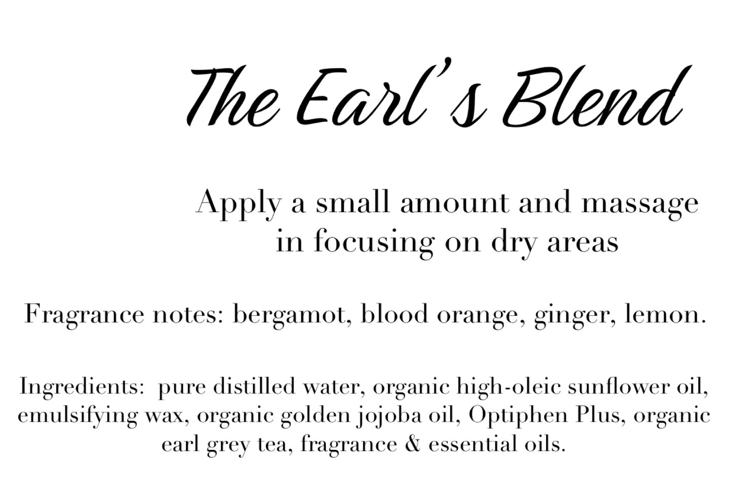 The Earl’s Blend