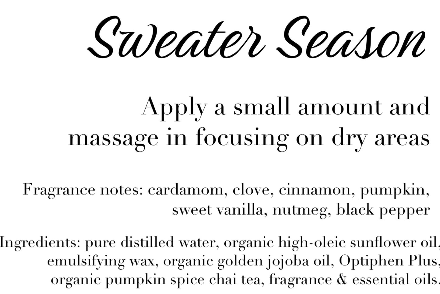 Sweater Season