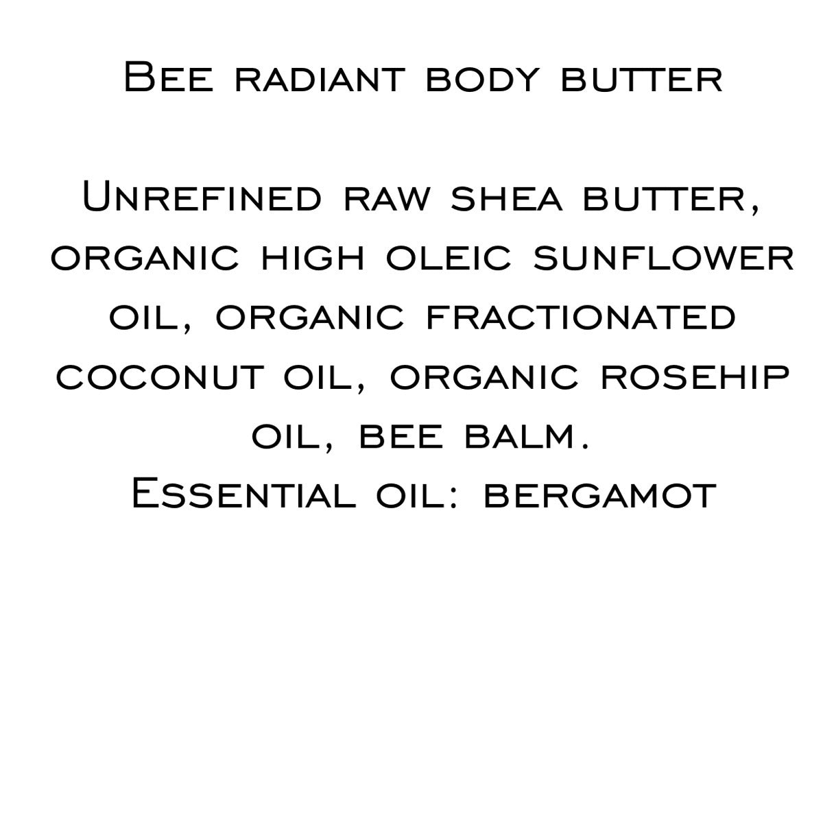 Bee Radiant Body Butter