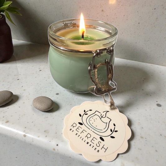 Blueberry Cobbler jar candle