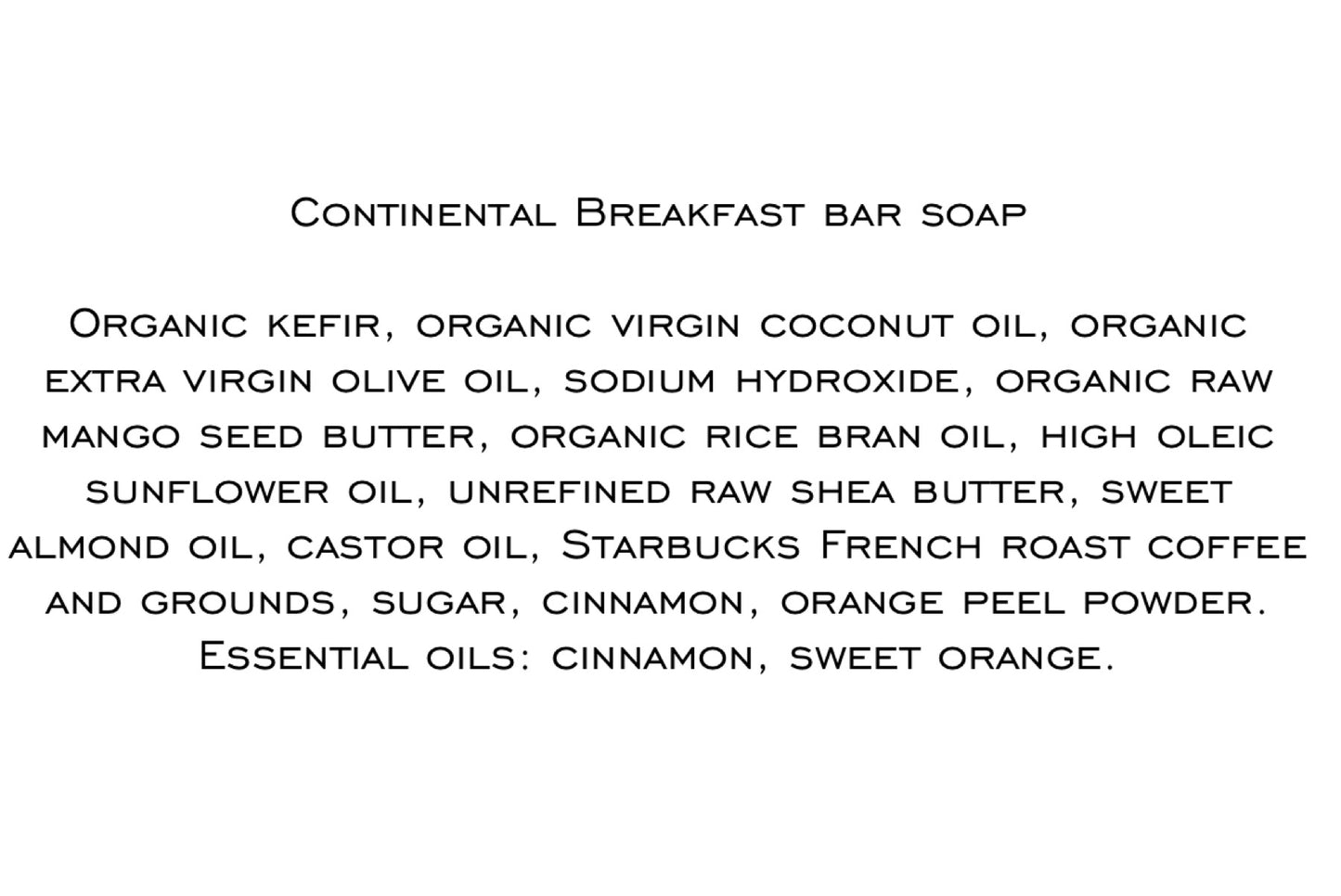 Soap Samples!