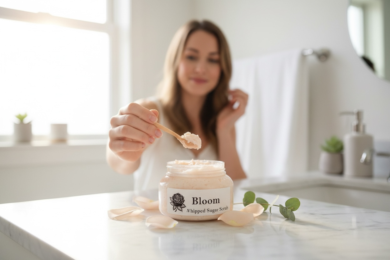 Whipped Sugar Scrubs