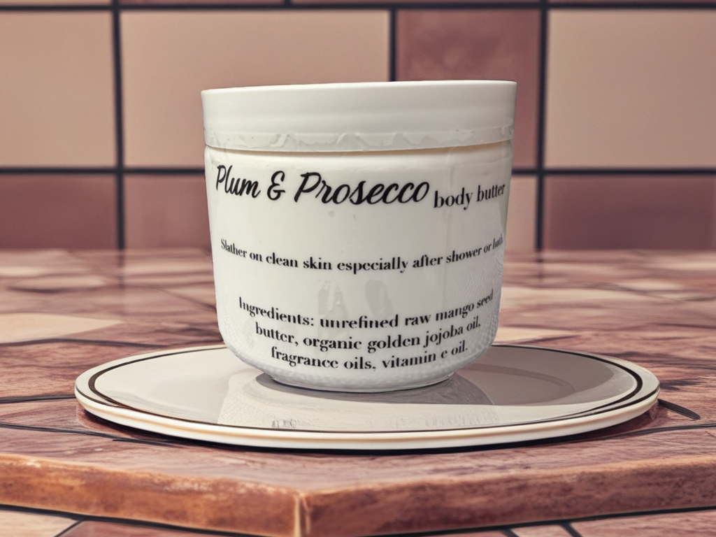 Plum & Prosecco body butter