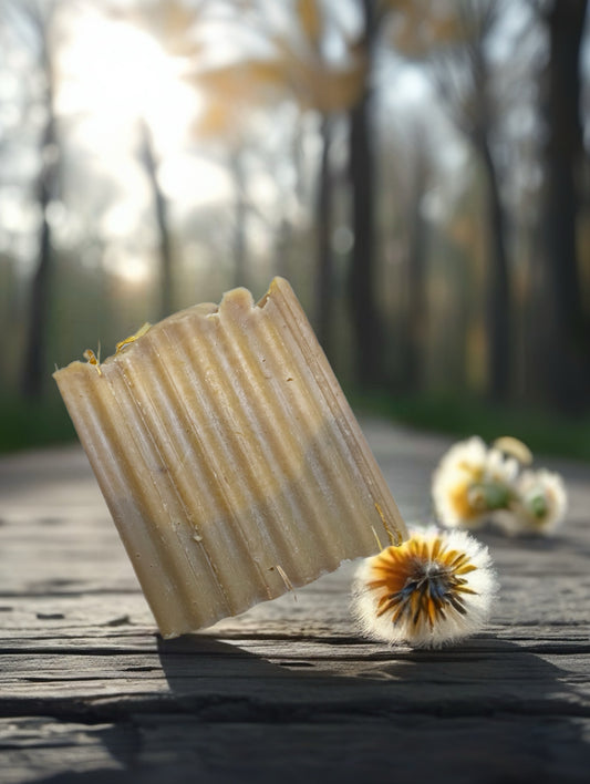 Dandelion bar soap