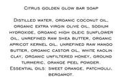 Citrus Golden Glow bar soap