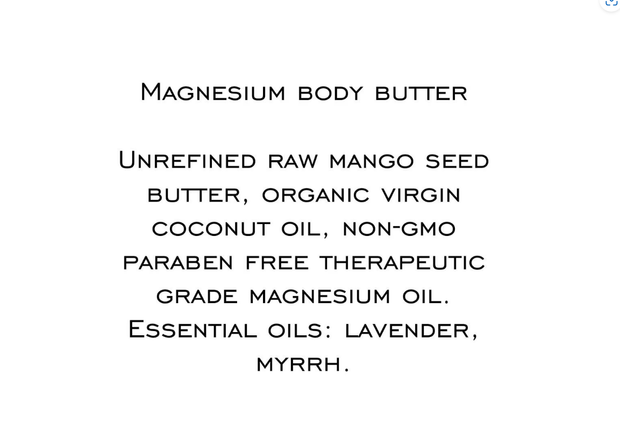 Magnesium Body Butter