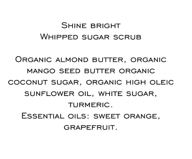 Whipped Butter Sugar Scrubs