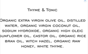 Cool Breeze and Thyme & Tonic duo