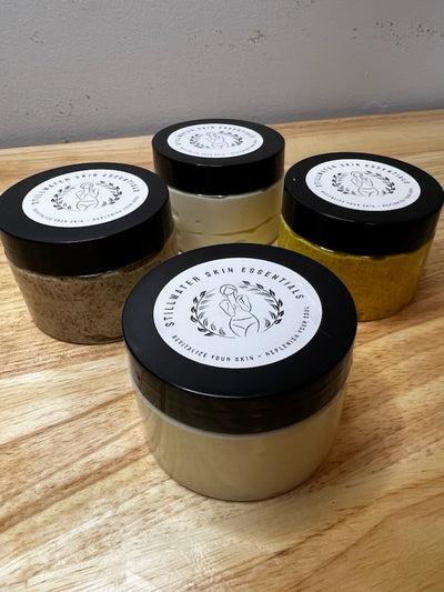 Whipped Butter Sugar Scrubs